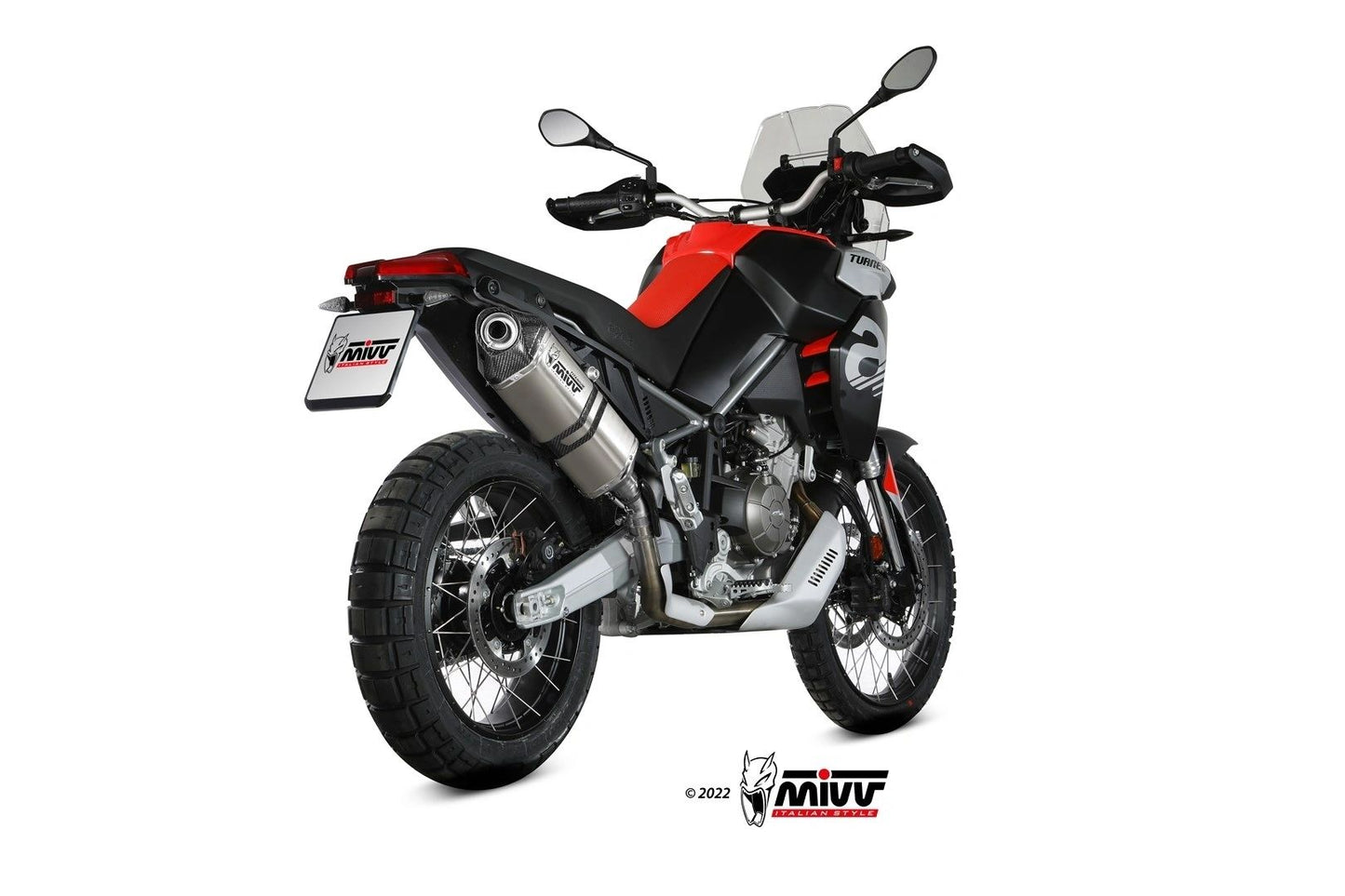 MIVV Speed Edge Exhaust for Aprilia Tuareg 660