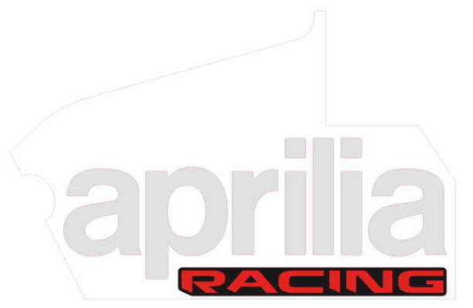 OEM Aprilia RH Lower Fairing Decal 'aprilia racing'