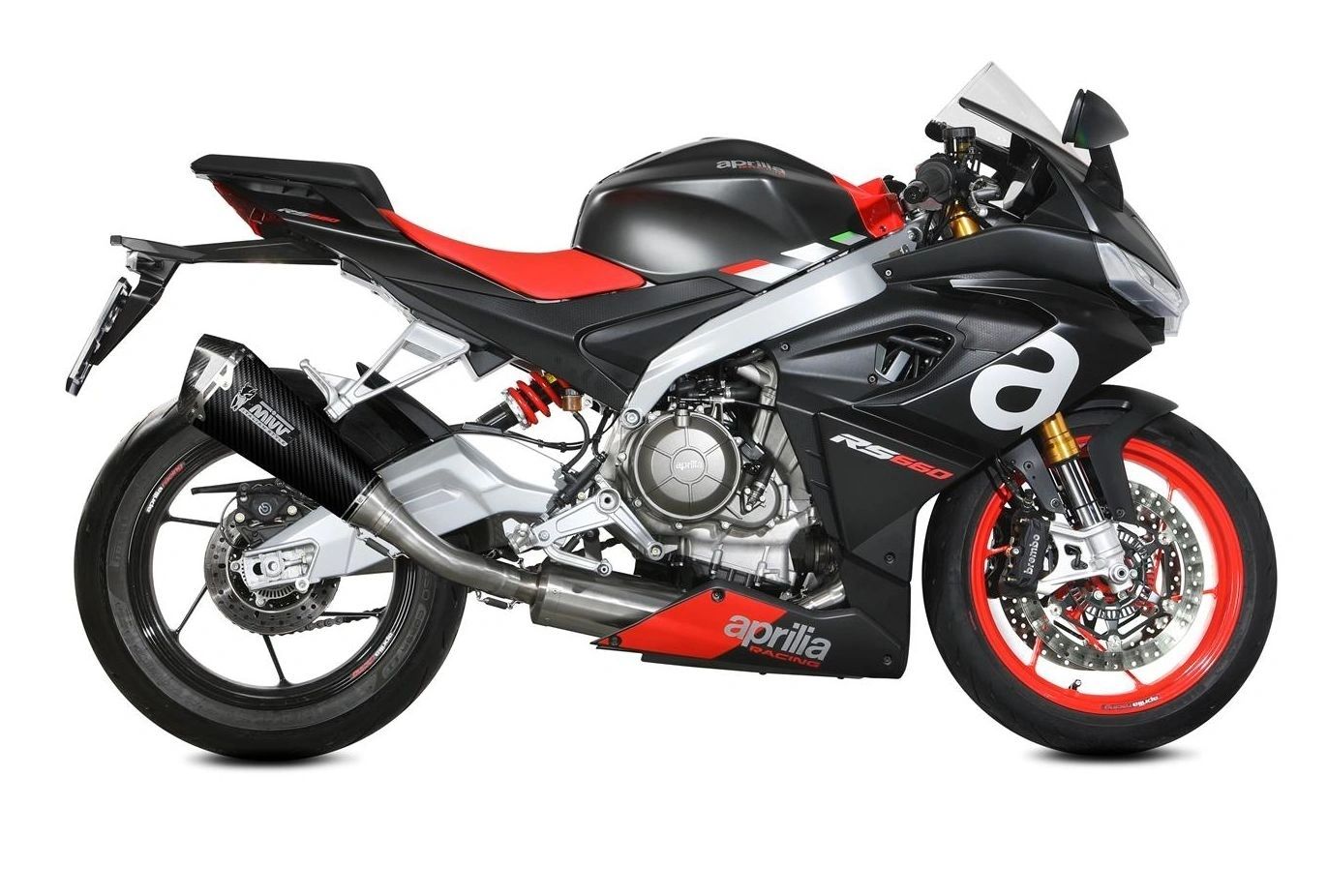 MIVV Delta Race High Mount Full Exhaust System