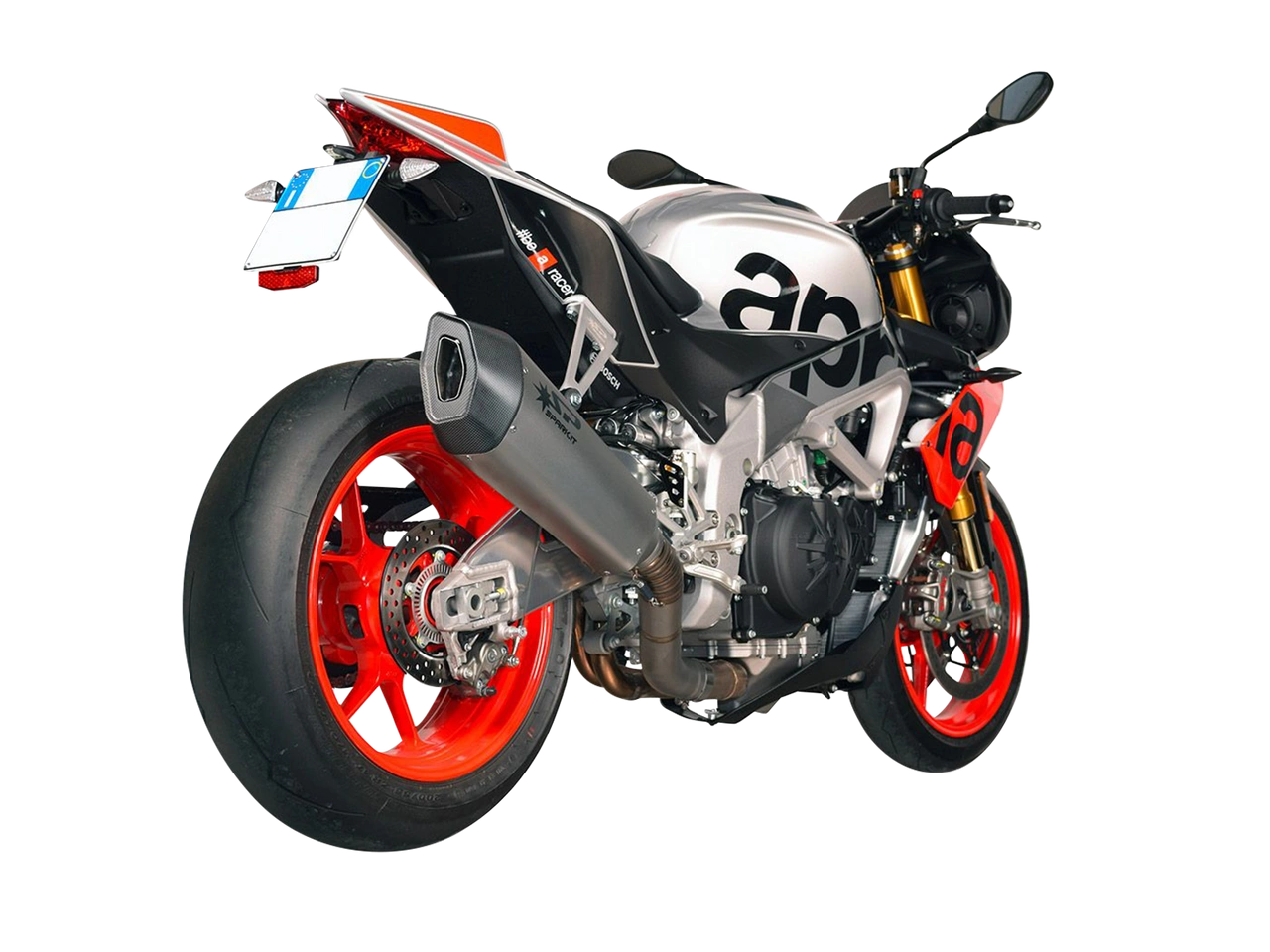 Spark Streetfighter Semi-Full Titanium Exhaust for 2017-2020 Aprilia RSV4 & 2017-2020 Aprilia Tuono V4