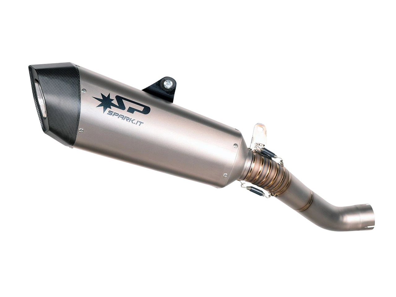 Spark Streetfighter Semi-Full Titanium Exhaust for 2017-2020 Aprilia RSV4 & 2017-2020 Aprilia Tuono V4