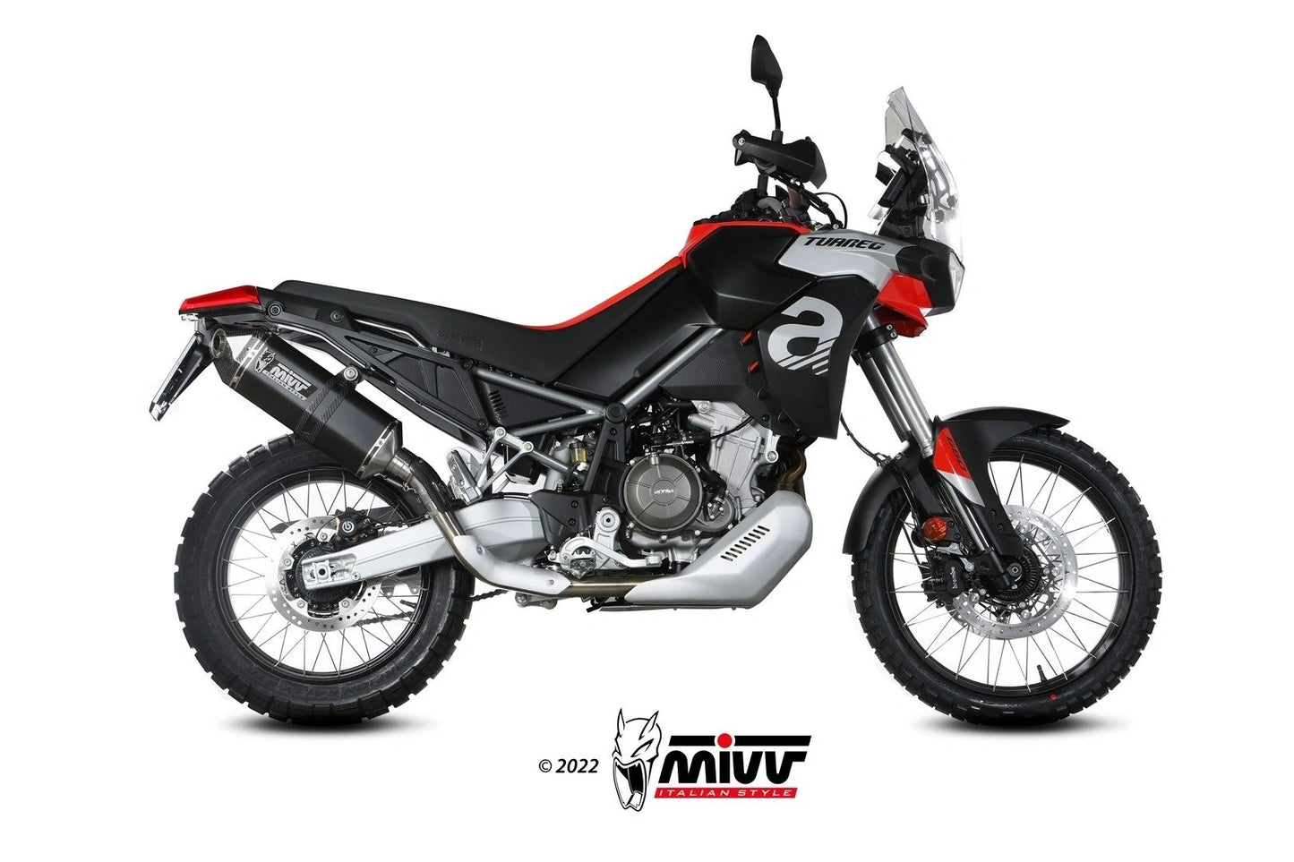 MIVV Speed Edge Exhaust for Aprilia Tuareg 660