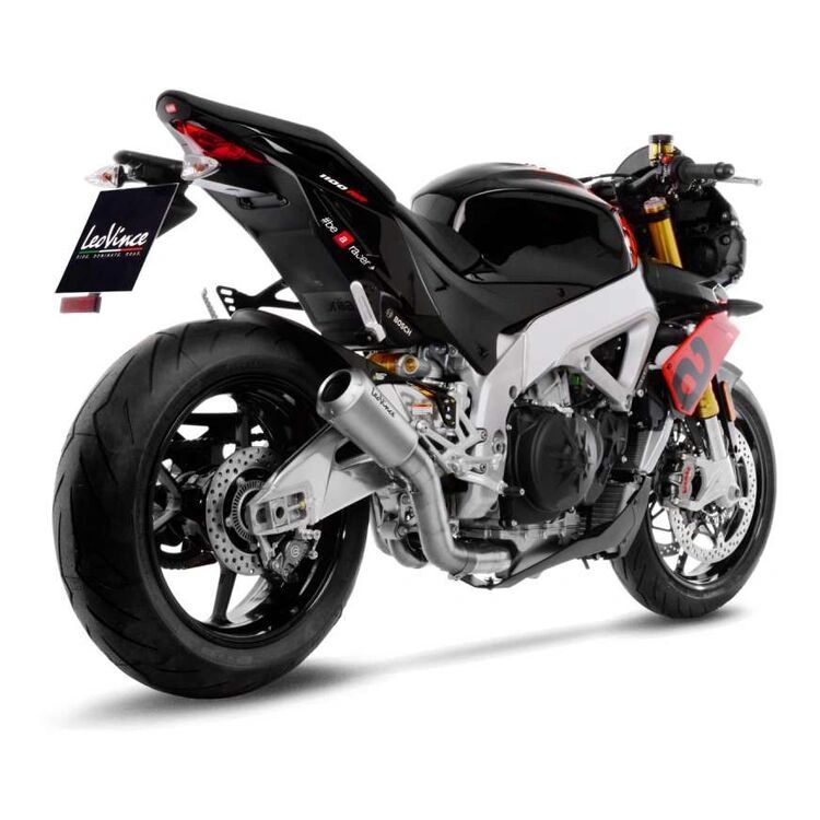 LeoVince LV-10 Slip-On Exhaust for 2017-2020 Aprilia RSV4 & 2017-2020 Aprilia Tuono V4