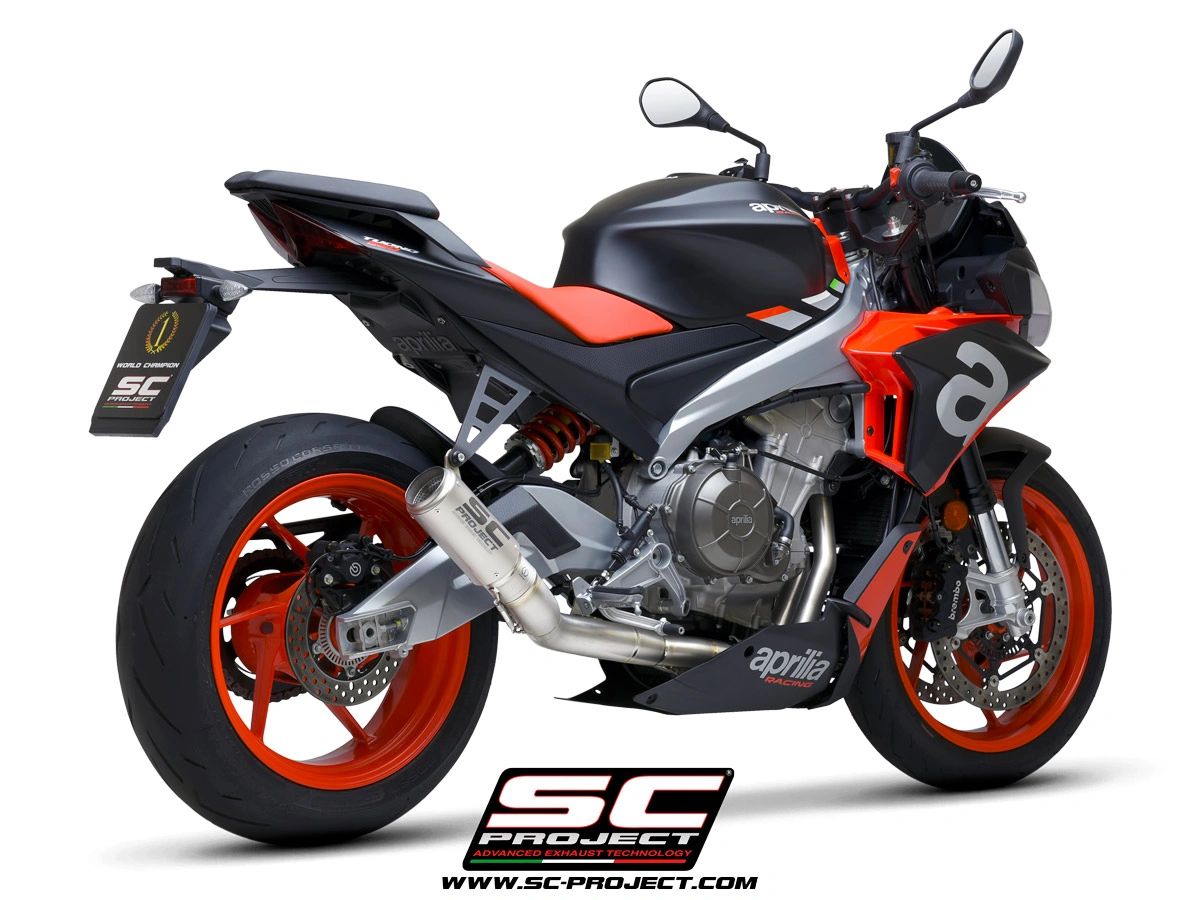 SC Project CR-T Titanium Full Exhaust for Aprilia RS 660 & Aprilia Tuono 660