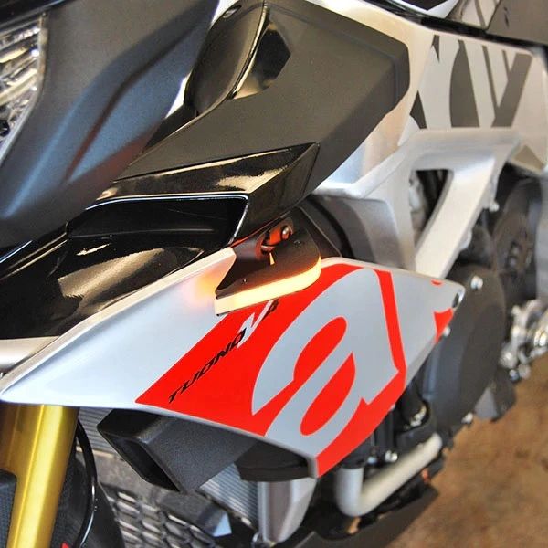 NRC New Rage Cycles Front LED Turn Signals for Aprilia Tuono V4