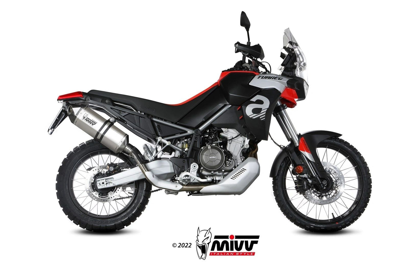 MIVV Speed Edge Exhaust for Aprilia Tuareg 660