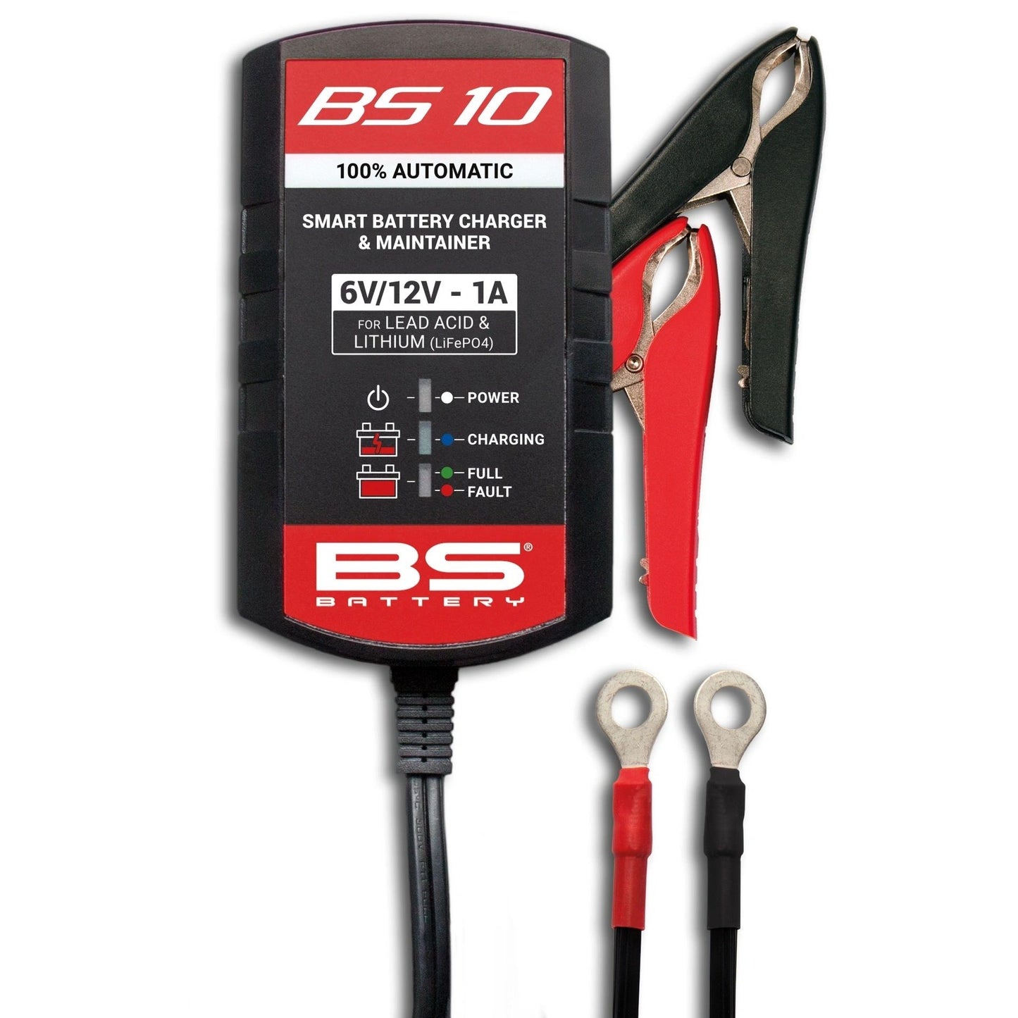 BS Battery BS 10 1A Battery Charger & Maintainer