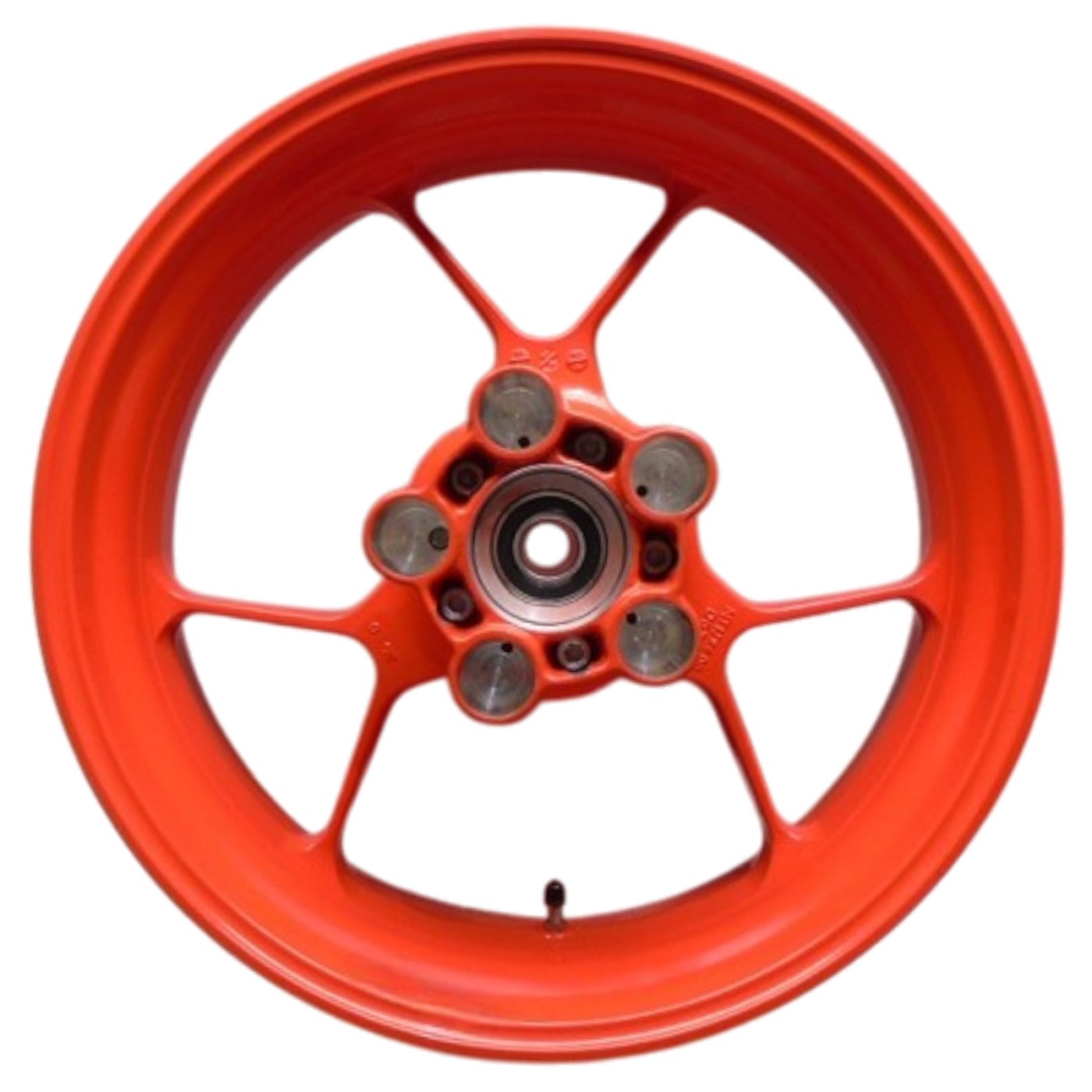 OEM Aprilia Cast Aluminum Rear Wheel - Red