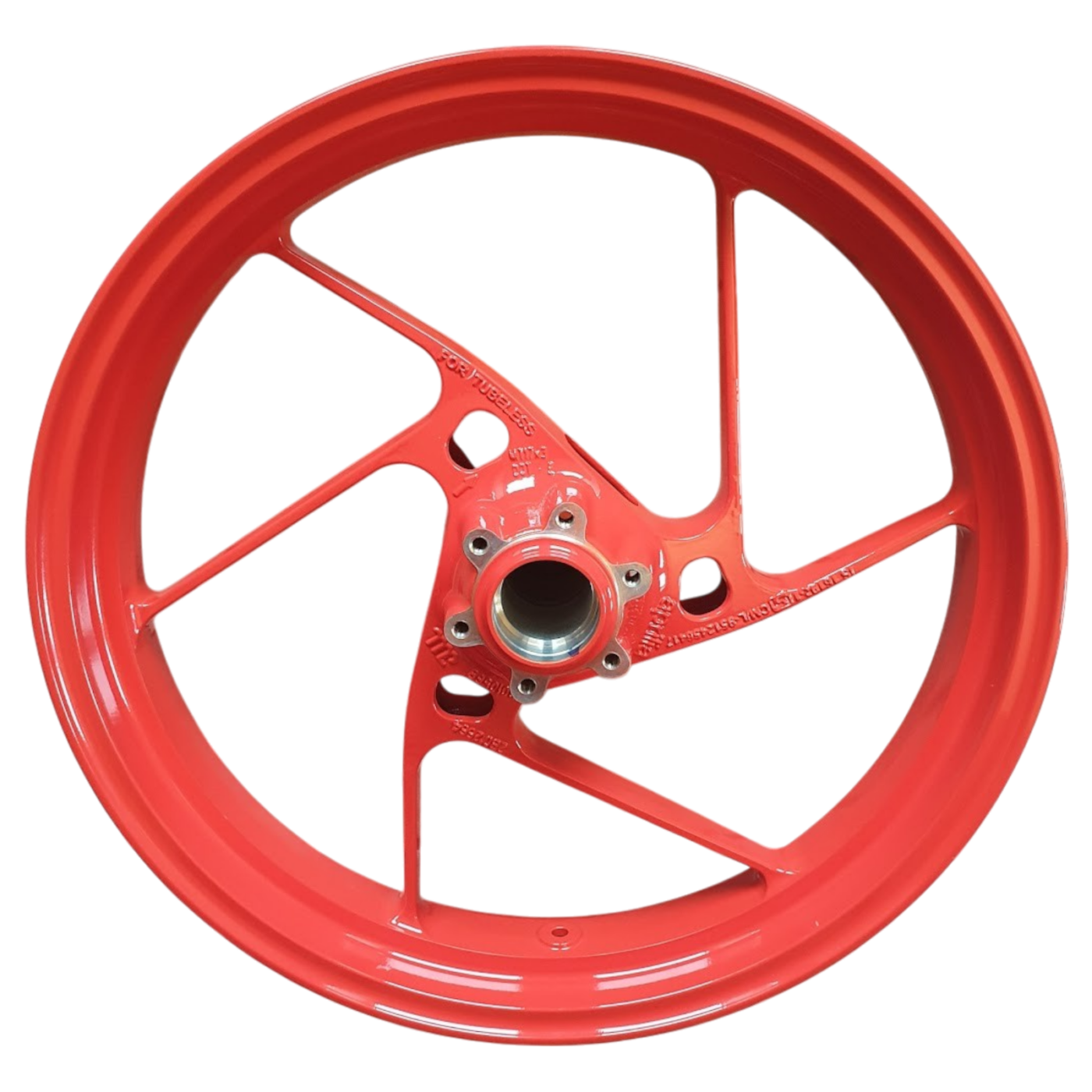 OEM Aprilia Front Wheel - Red