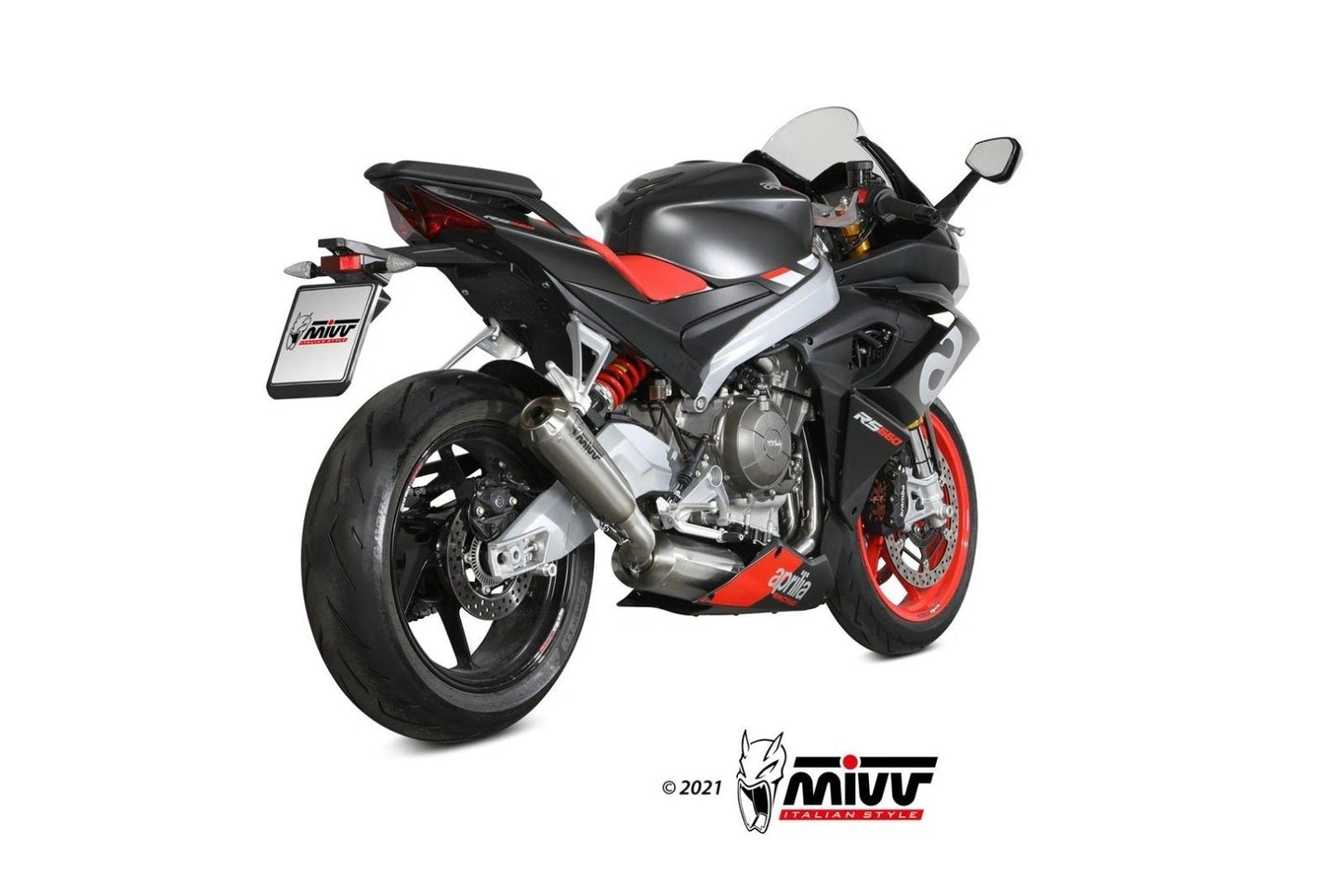 MIVV X-M1 High Mount Full Exhaust System