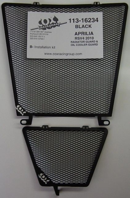 Cox Racing Group Radiator and Oil Cooler Guards