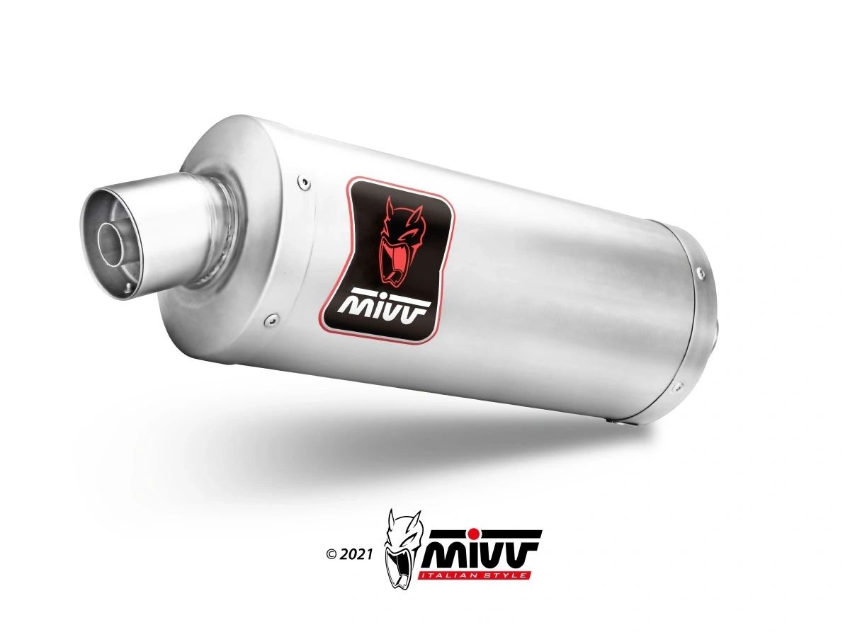 MIVV Dakar Slip-On Exhaust System