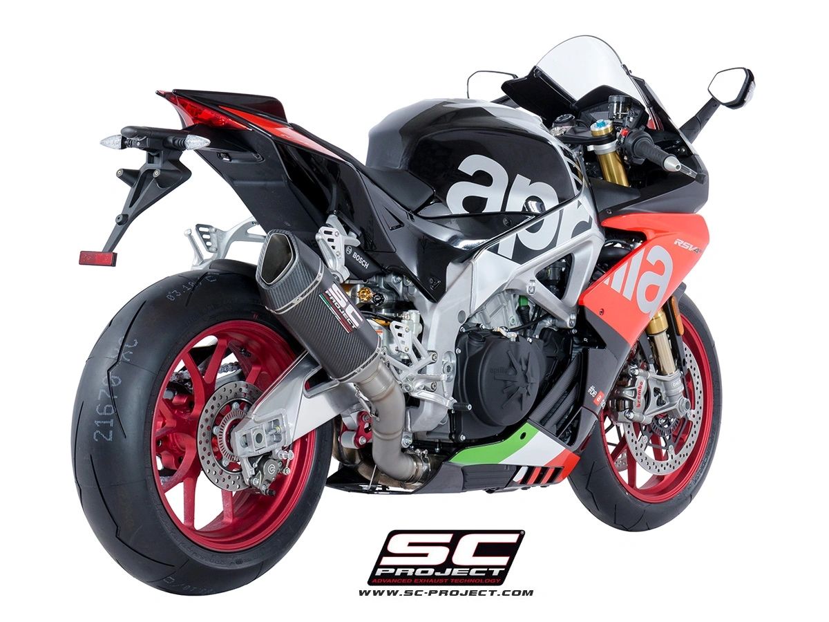 SC Project SC1-R Exhaust for 2017-2020 Aprilia RSV4 & 2017-2020 Aprilia Tuono V4