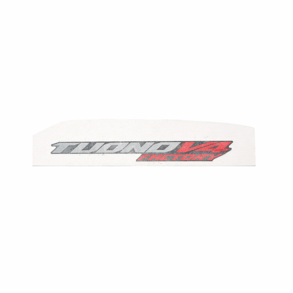 OEM Aprilia RH Mid Fairing Decal "Tuono V4 Factory"
