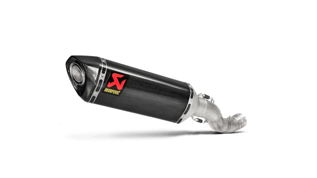 Akrapovic Carbon Fiber Slip-On Exhaust for 2017-2020 Aprilia RSV4 & 2017-2020 Aprilia Tuono V4