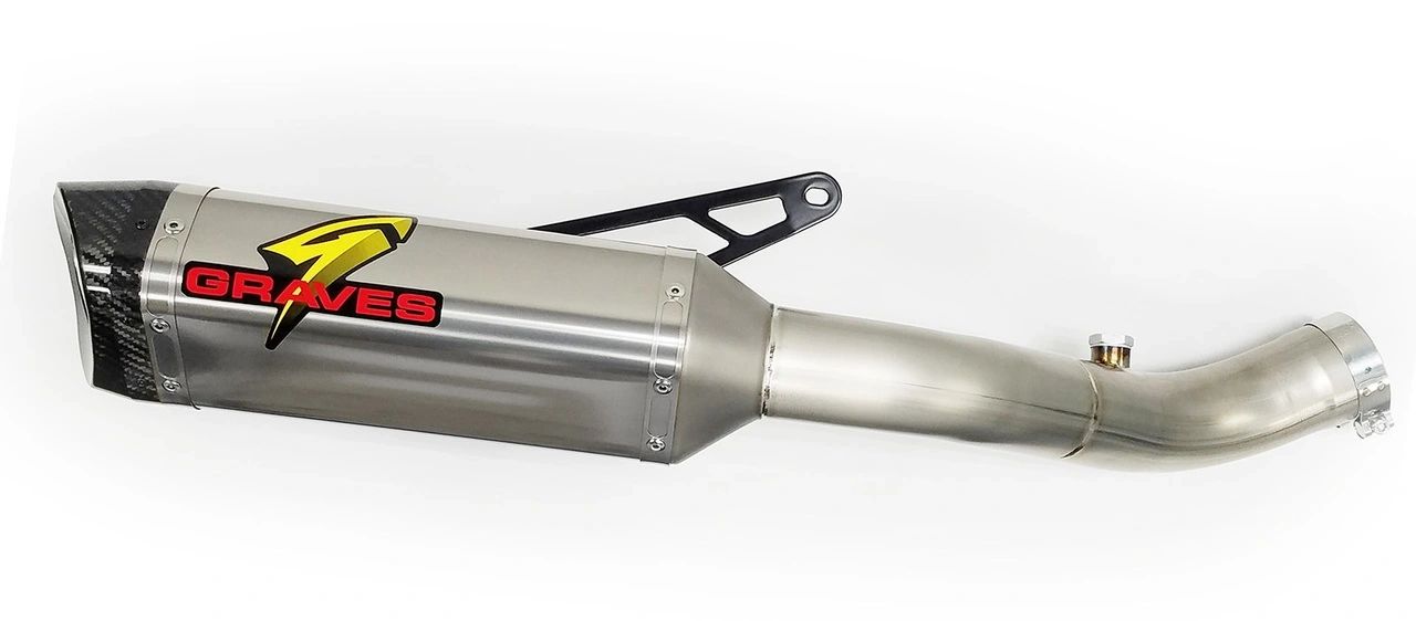 Graves Slip-On Exhaust for 2017-2020 Aprilia RSV4 & 2017-2020 Aprilia Tuono V4