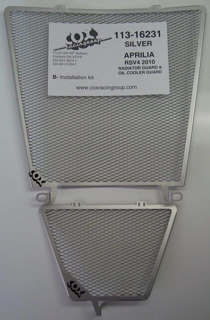 Cox Racing Group Radiator and Oil Cooler Guards