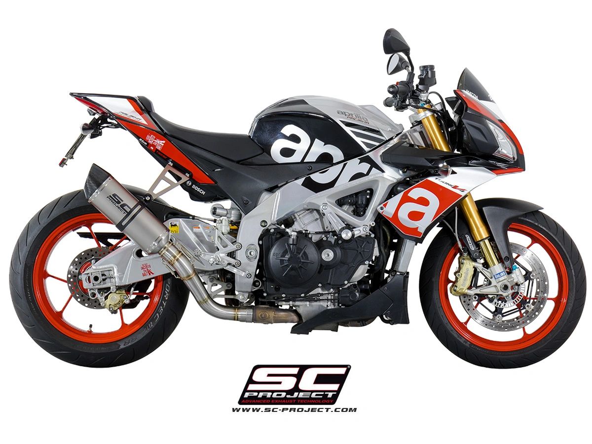 SC Project Oval Exhaust for 2015-2016 Aprilia Tuono