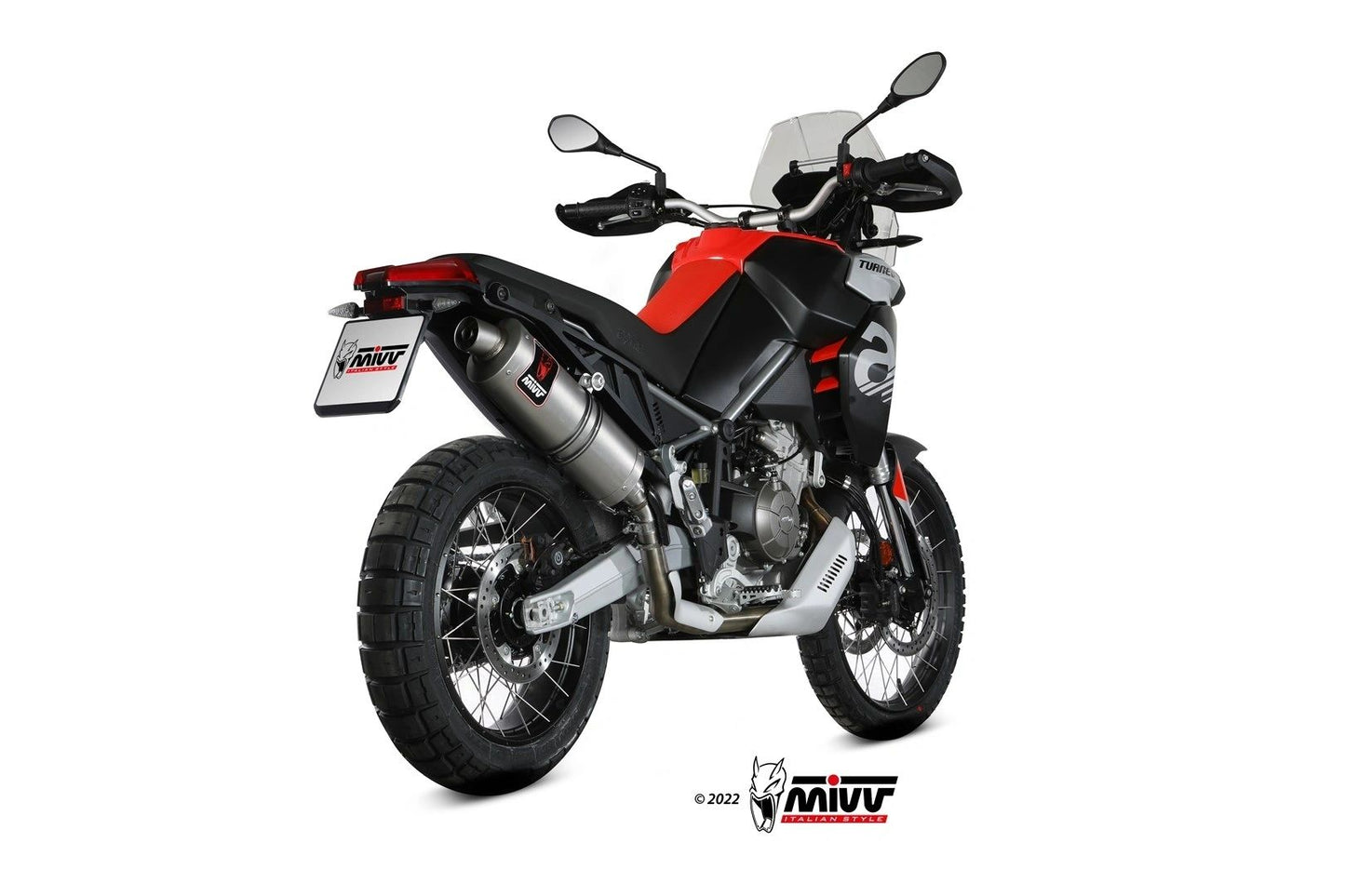 MIVV Dakar Slip-On Exhaust System