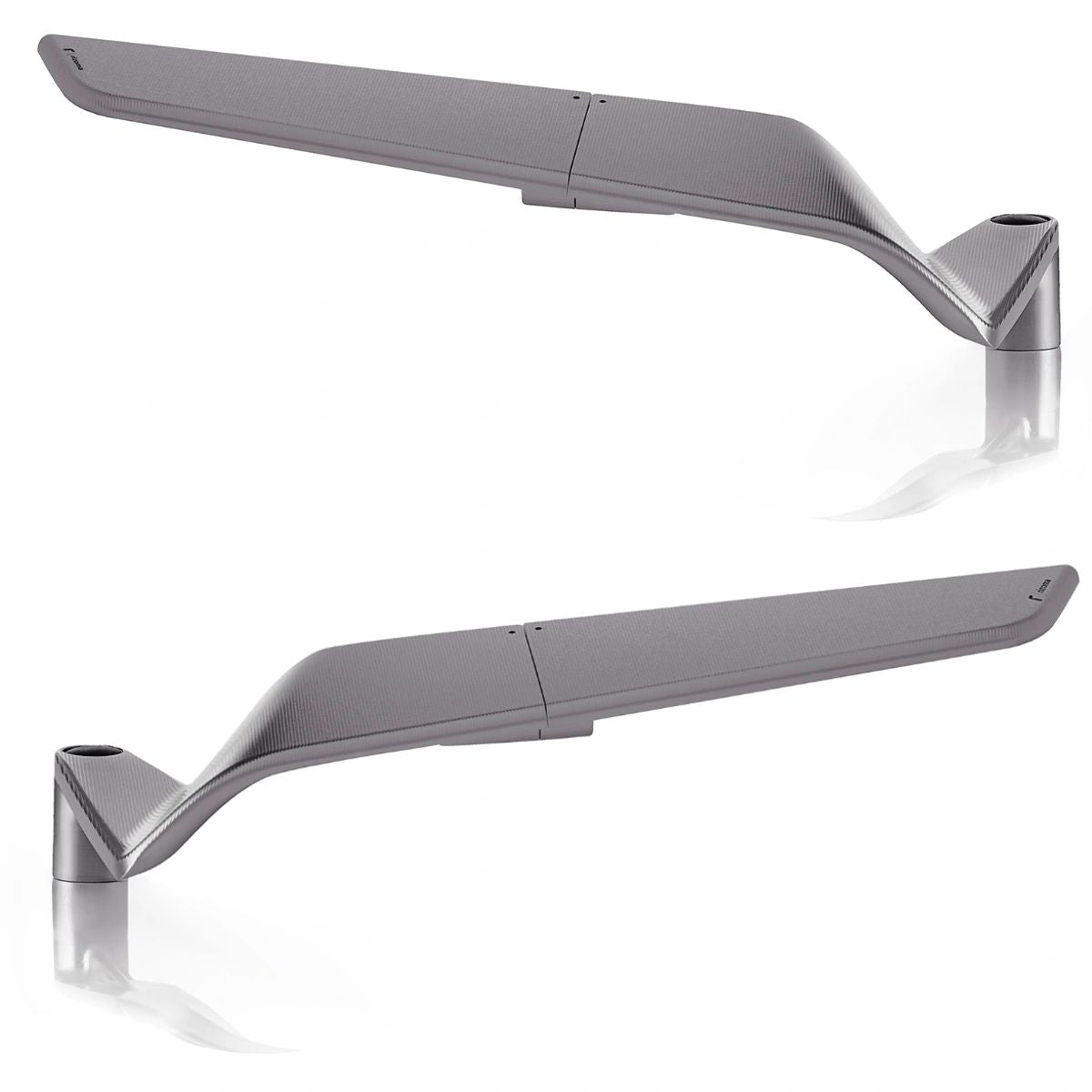 Rizoma STEALTH Sport Mount Style Winglet Mirror Set