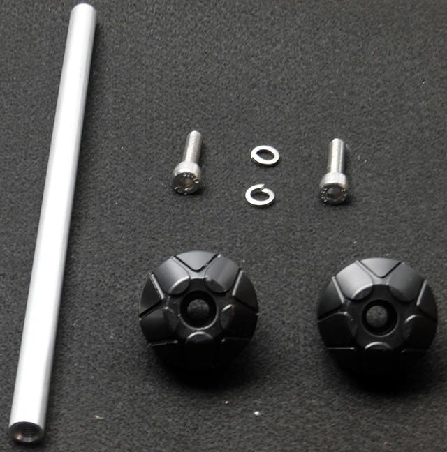 Polished Stainless Steel Rear Axle Protector Plates For Harley Panhead - V-Twin