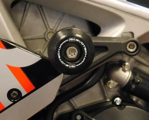 Evotech Performance Crash Bobbins / Frame Sliders for 2009-2020 Aprilia RSV4