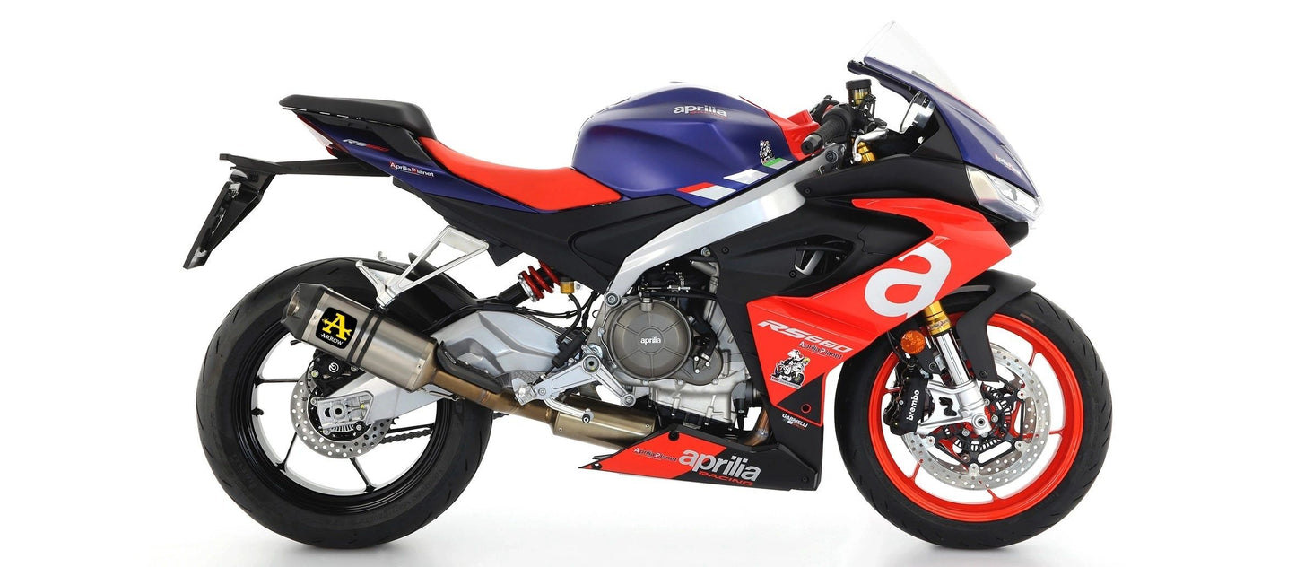 Arrow Indy Race Full Exhaust for Aprilia RS 660 & Aprilia Tuono 660