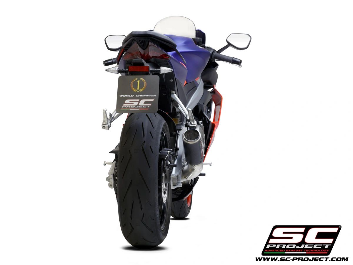 SC Project CR-T Titanium Full Exhaust for Aprilia RS 660 & Aprilia Tuono 660