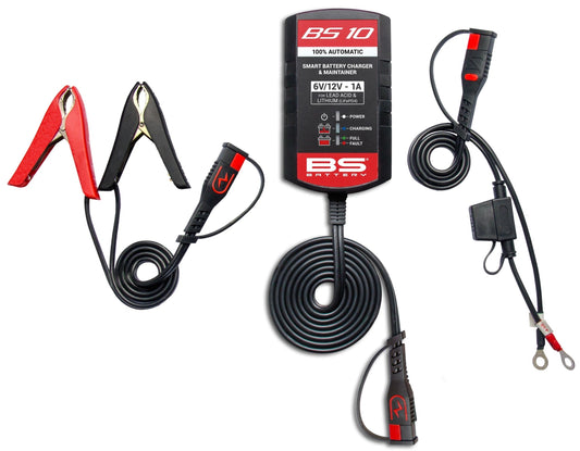 BS Battery BS 10 1A Battery Charger & Maintainer