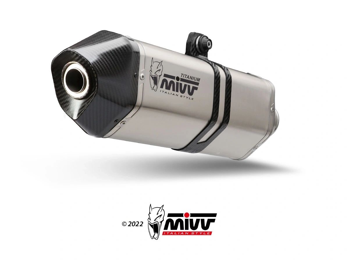 MIVV Speed Edge Exhaust for Aprilia Tuareg 660