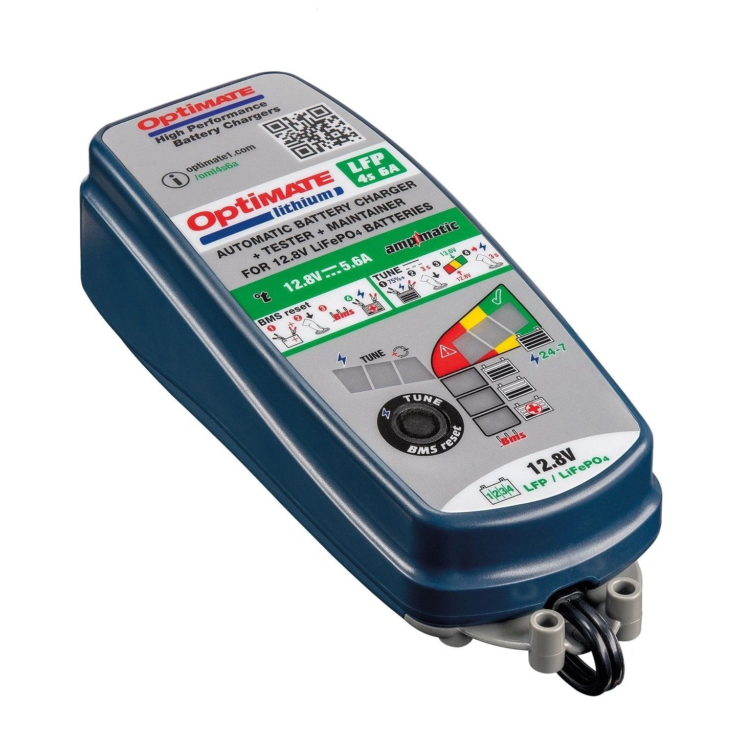 Optimate Lithium 4s 6A Battery Charger, Tester and Maintainer