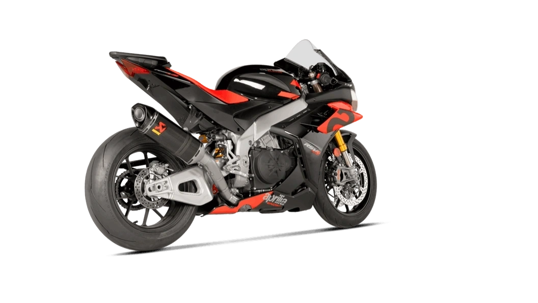 Akrapovic Evolution Line Carbon Fiber Full Exhaust for 2021-2024 Aprila RSV4 & 2021-2024 Aprilia Tuono V4