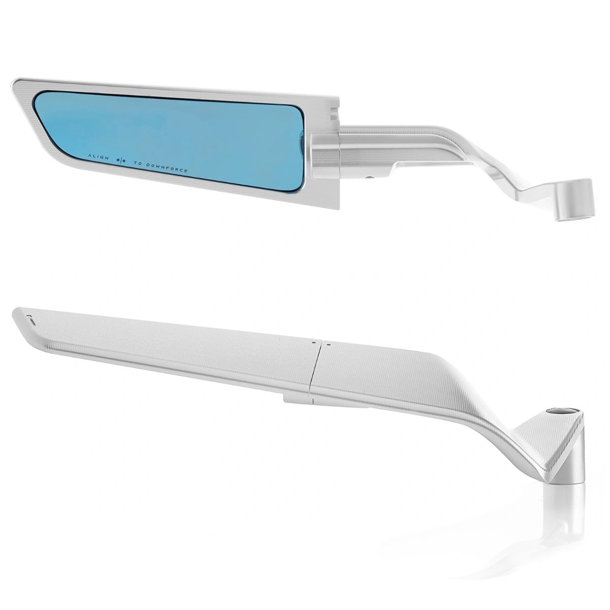 Rizoma STEALTH Sport Mount Style Winglet Mirror Set