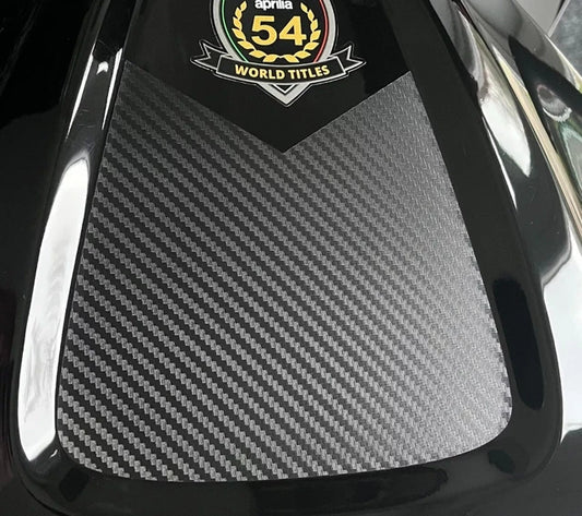 OEM Aprilia Carbon Fiber Tank Decal