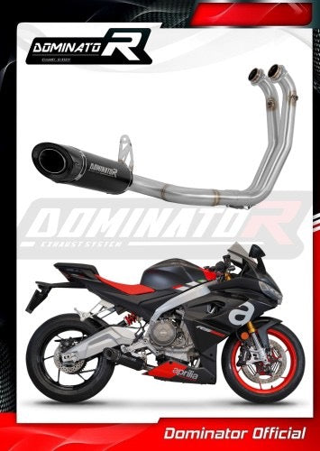 Dominator HP8 Full Exhaust System for Aprilia RS 660 & Tuono 660