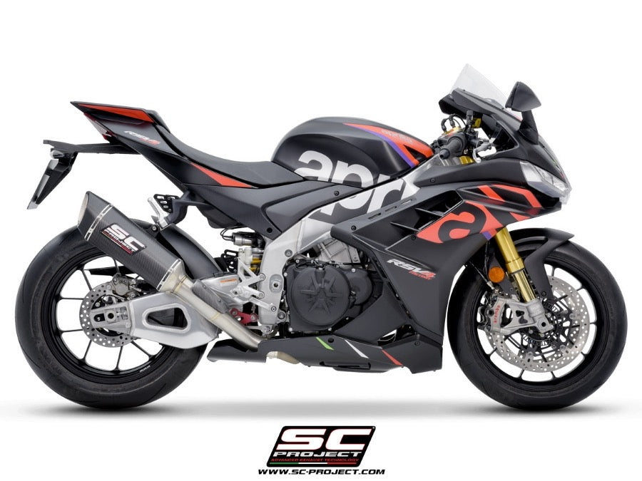 SC Project SC1-R Slip-On Exhaust - 300mm Canister