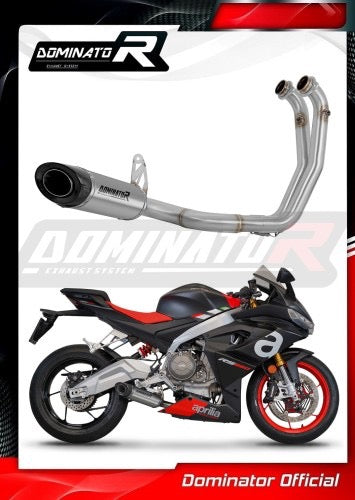 Dominator HP8 Full Exhaust System for Aprilia RS 660 & Tuono 660