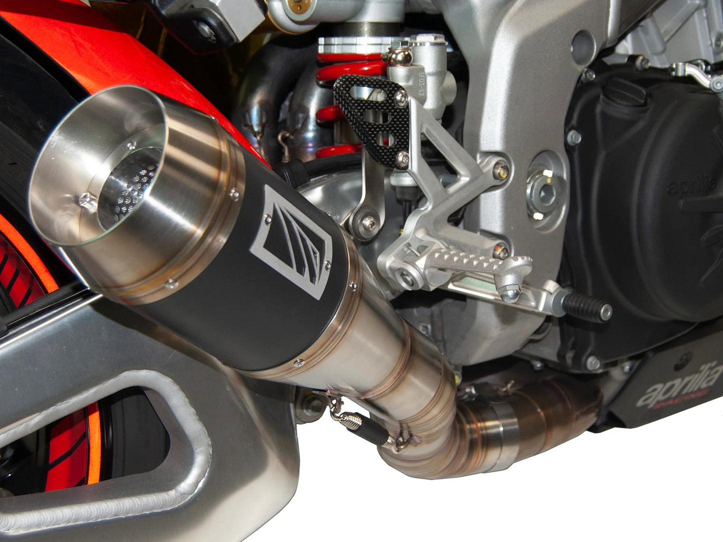 Competition Werkes GP Slip-On Exhaust for 2021-2024 Aprilia RSV4 & 2021-2024 Aprilia Tuono V4