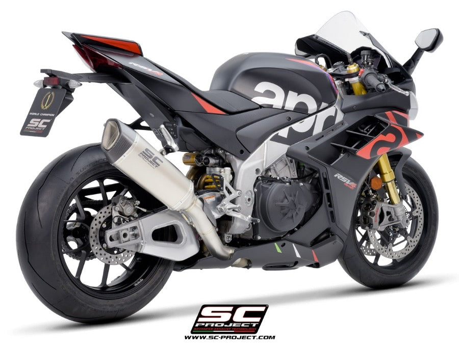 SC Project SC1-R Slip-On Exhaust - 300mm Canister