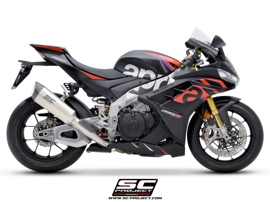 SC Project SC1-R Slip-On Exhaust - 300mm Canister