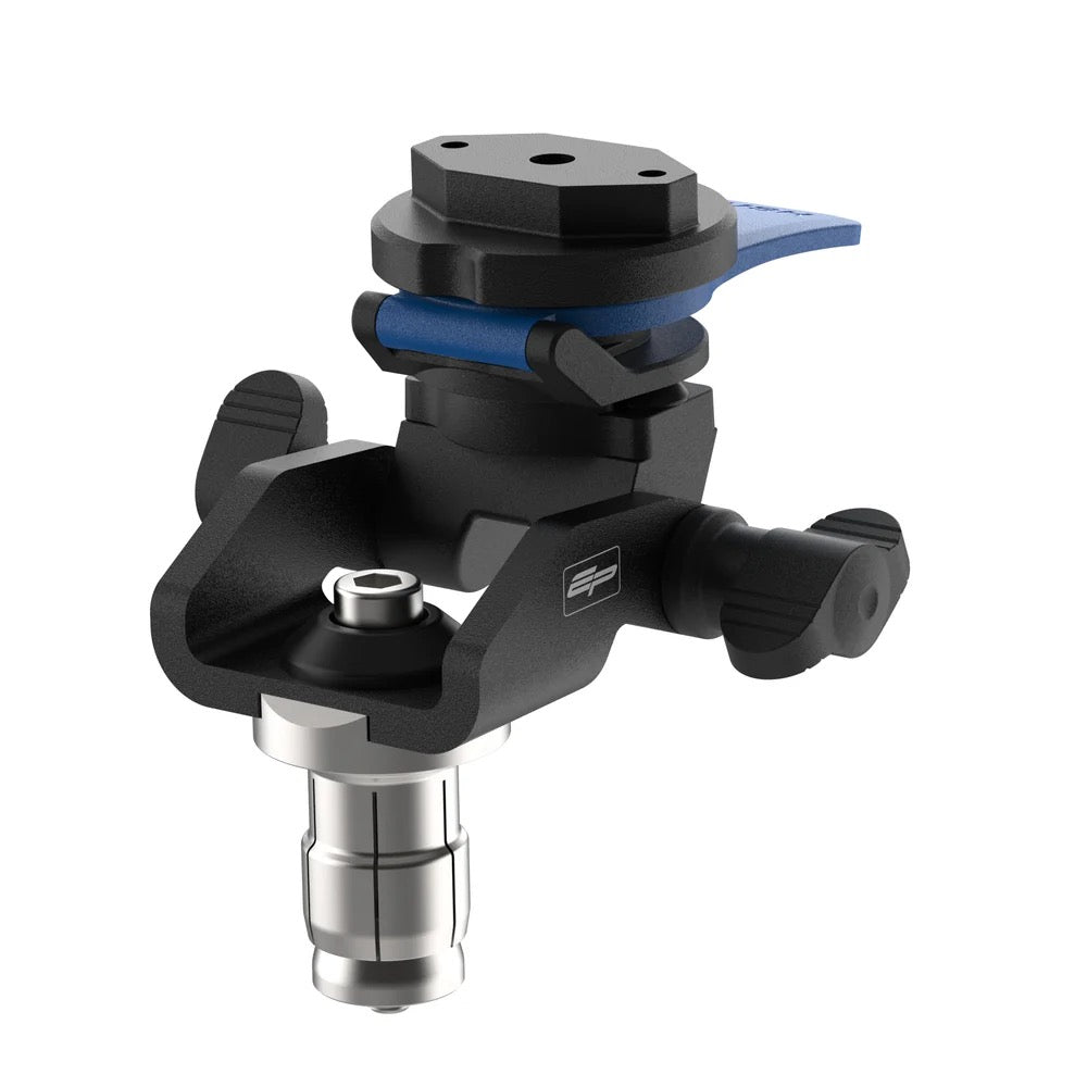 Evotech Quad Lock Compatible Handlebar Clamp Sat Nav Mount for Aprilia RS 457