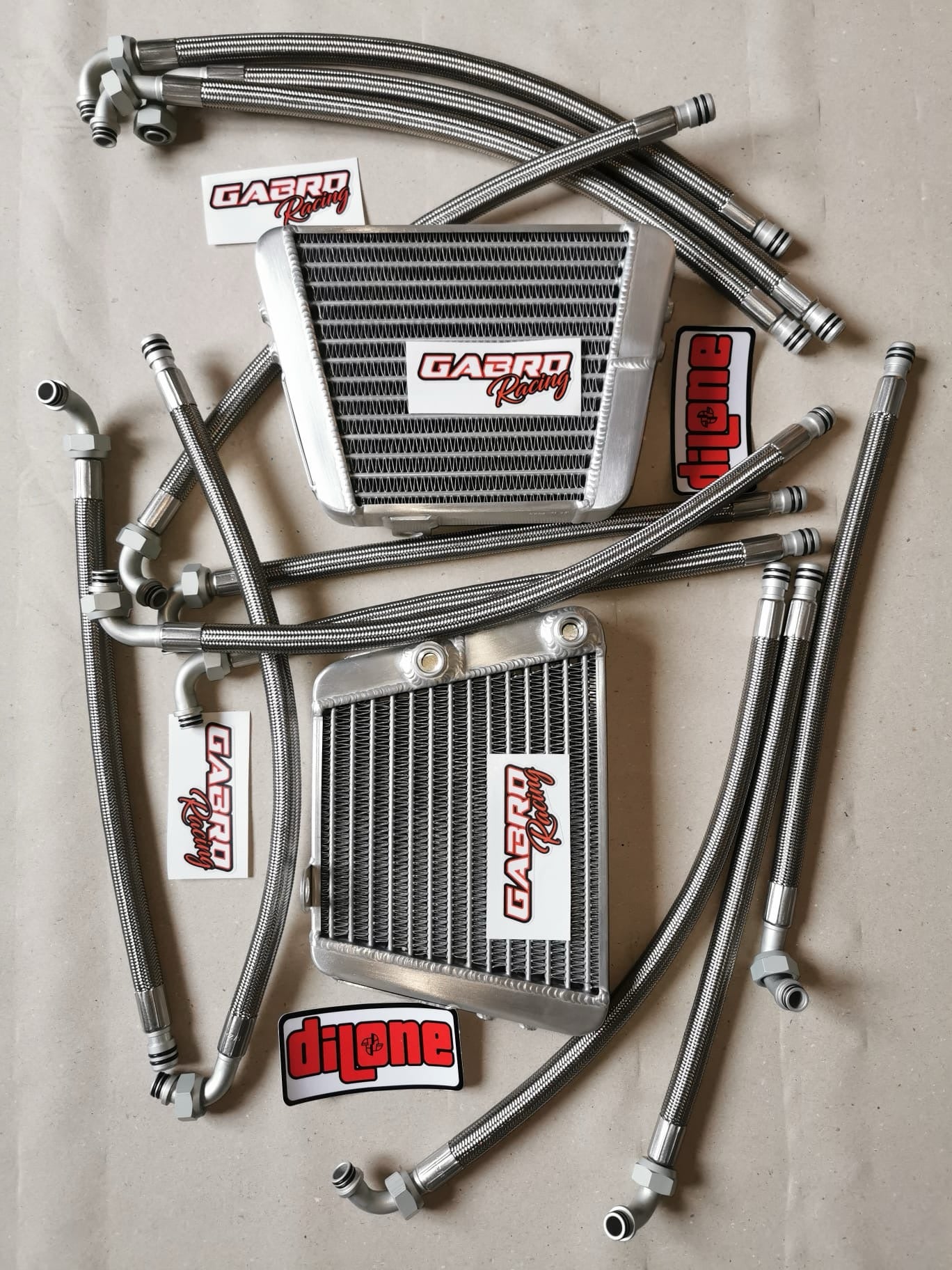 Gabro Racing Team Oil Radiator Kit