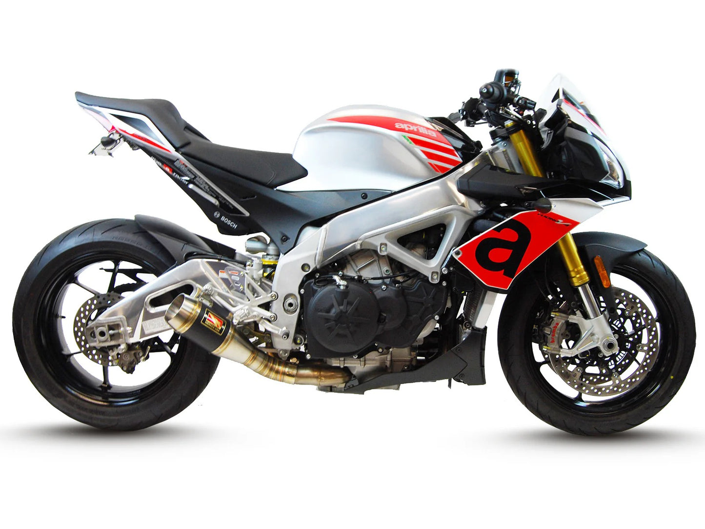 Competition Werkes GP Slip-On Exhaust for 2017-2020 Aprilia RSV4 & 2017-2020 Aprilia Tuono V4