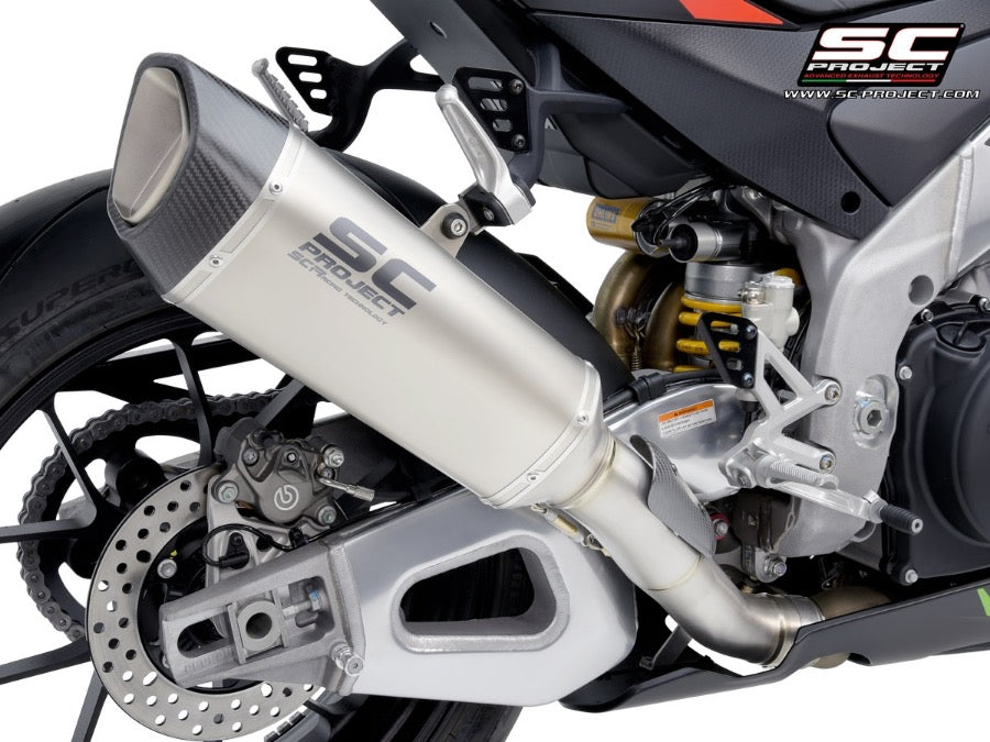 SC Project SC1-R Slip-On Exhaust - 300mm Canister