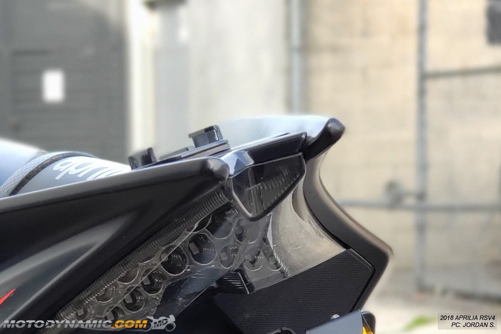 MotoDynamic Smoked Upper Taillight Cover