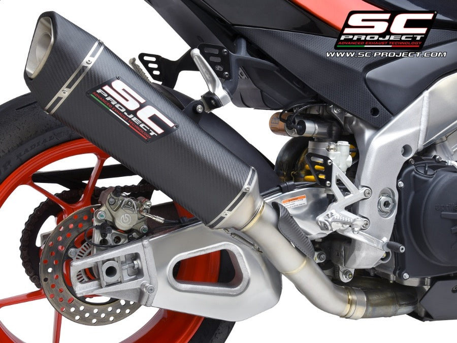 SC Project SC1-R Slip-On Exhaust - 350mm Canister