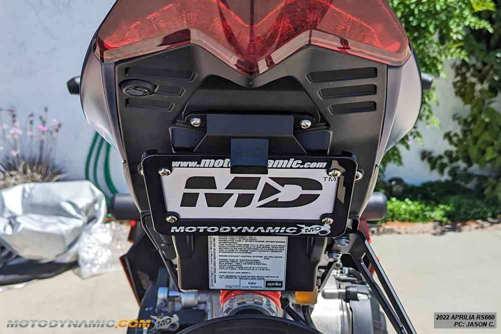 MotoDynamic Low Profile (Tucked) Fender Eliminator