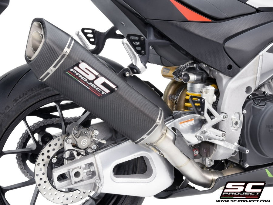 SC Project SC1-R Slip-On Exhaust - 350mm Canister