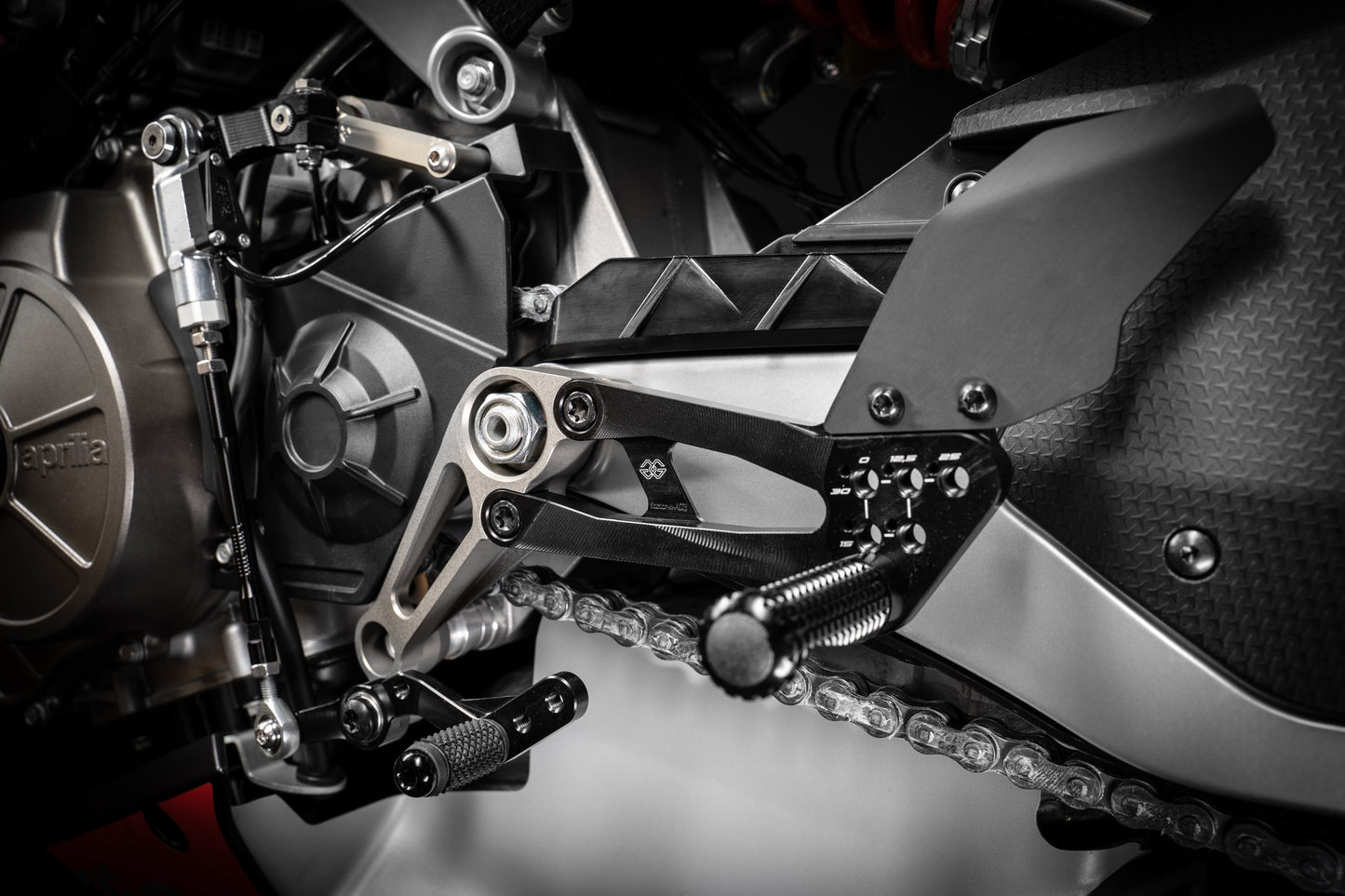 Gilles Tooling Rearsets for Aprilia RS 660 & Tuono 660