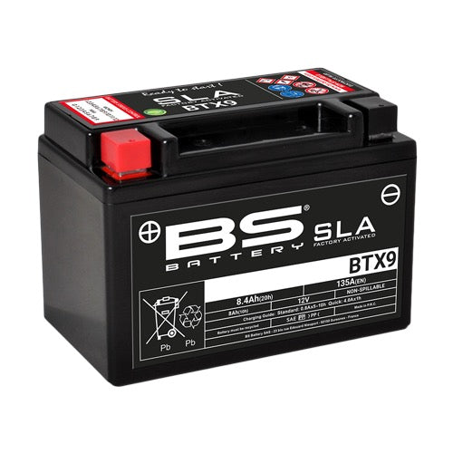 BS Battery BTX9 AGM SLA Battery